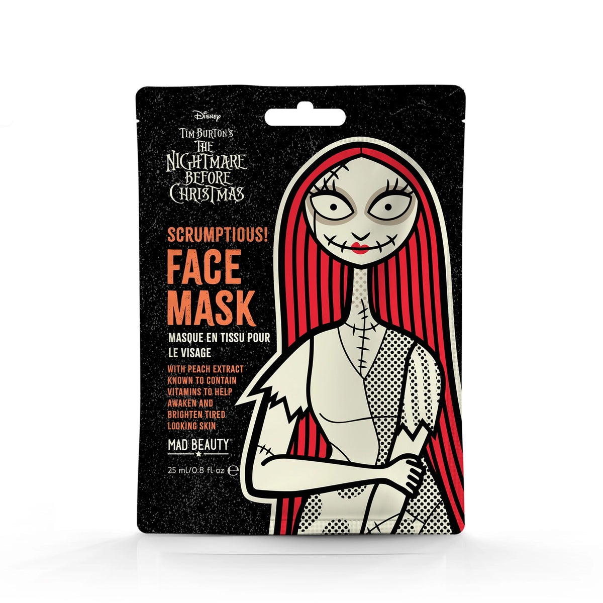 Disney Nightmare Before Christmas Face Mask Sheet Sally