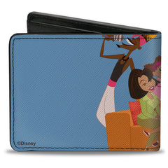Bi-Fold Wallet - The Proud Family Group Pose Blue