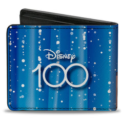 Bi-Fold Wallet - Disney 100 Lilo and Stitch Characters Photo Booth Pose Blues