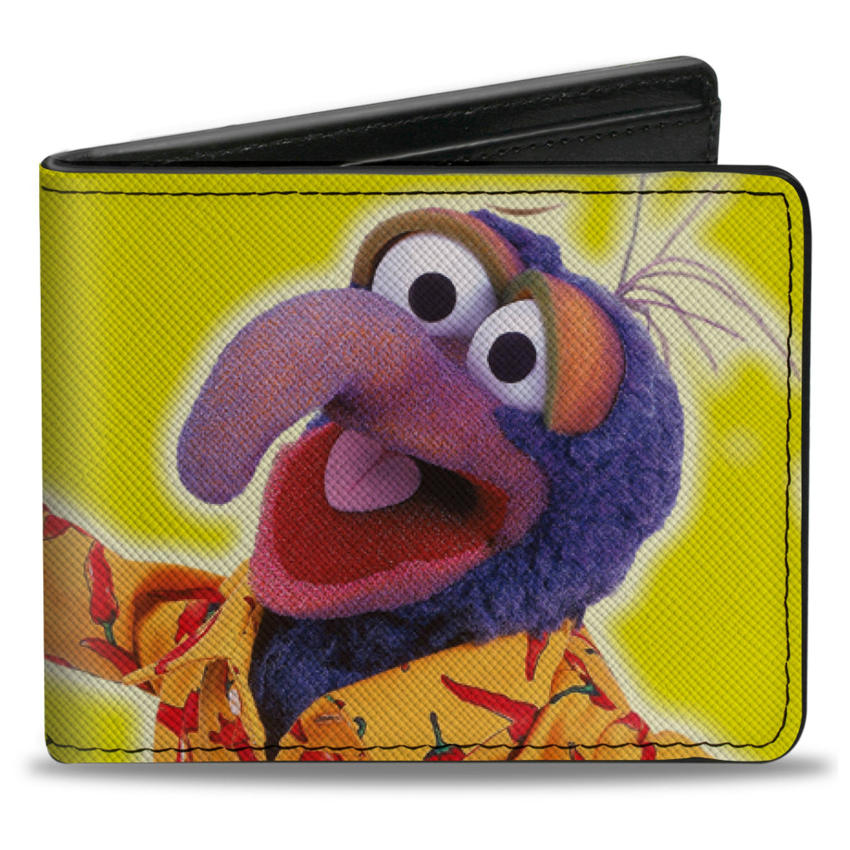 Bi-Fold Wallet - The Muppets THE GREAT GONZO Portrait Pose Yellow