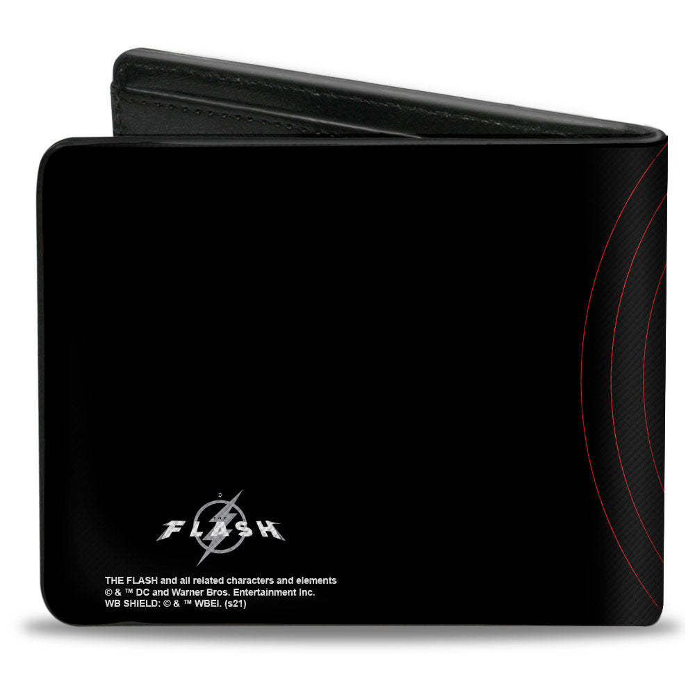 Bi-Fold Wallet - THE FLASH Signal Logo Black/Red/Yellow