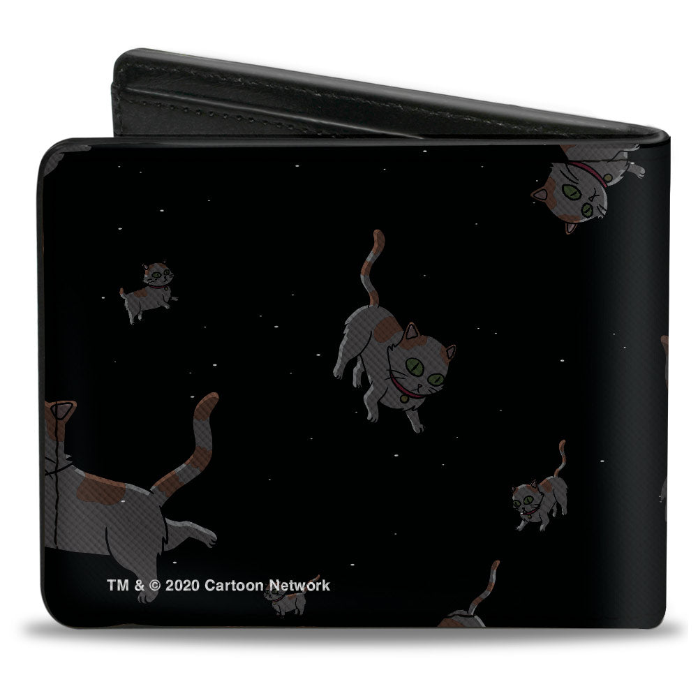 Bi-Fold Wallet - RICK AND MORTY Cats in Space Scattered
