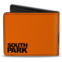 Bi-Fold Wallet - South Park Kenny Face Character Close-Up Orange