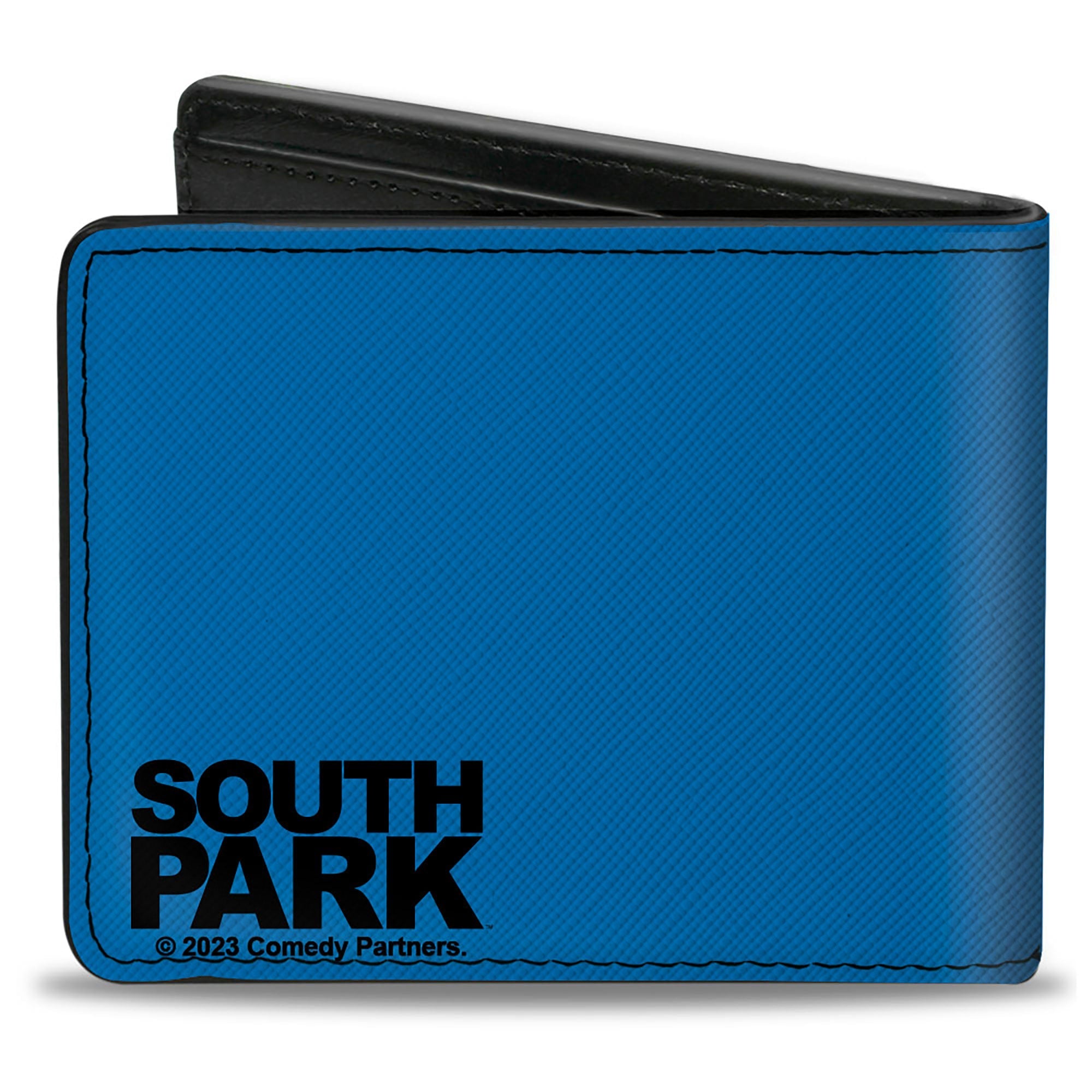 Bi-Fold Wallet - South Park Stan Face Character Close-Up Blue