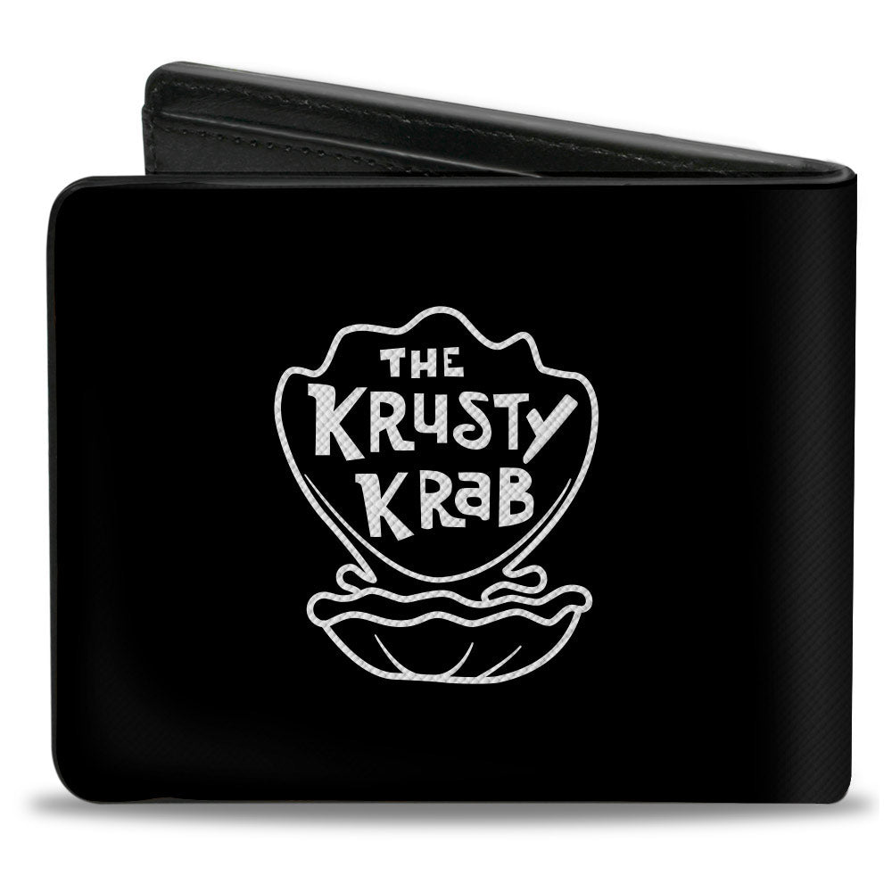 Bi-Fold Wallet - SpongeBob SquarePants The Krusty Krab FRESH OFF THE GRILL Black/White