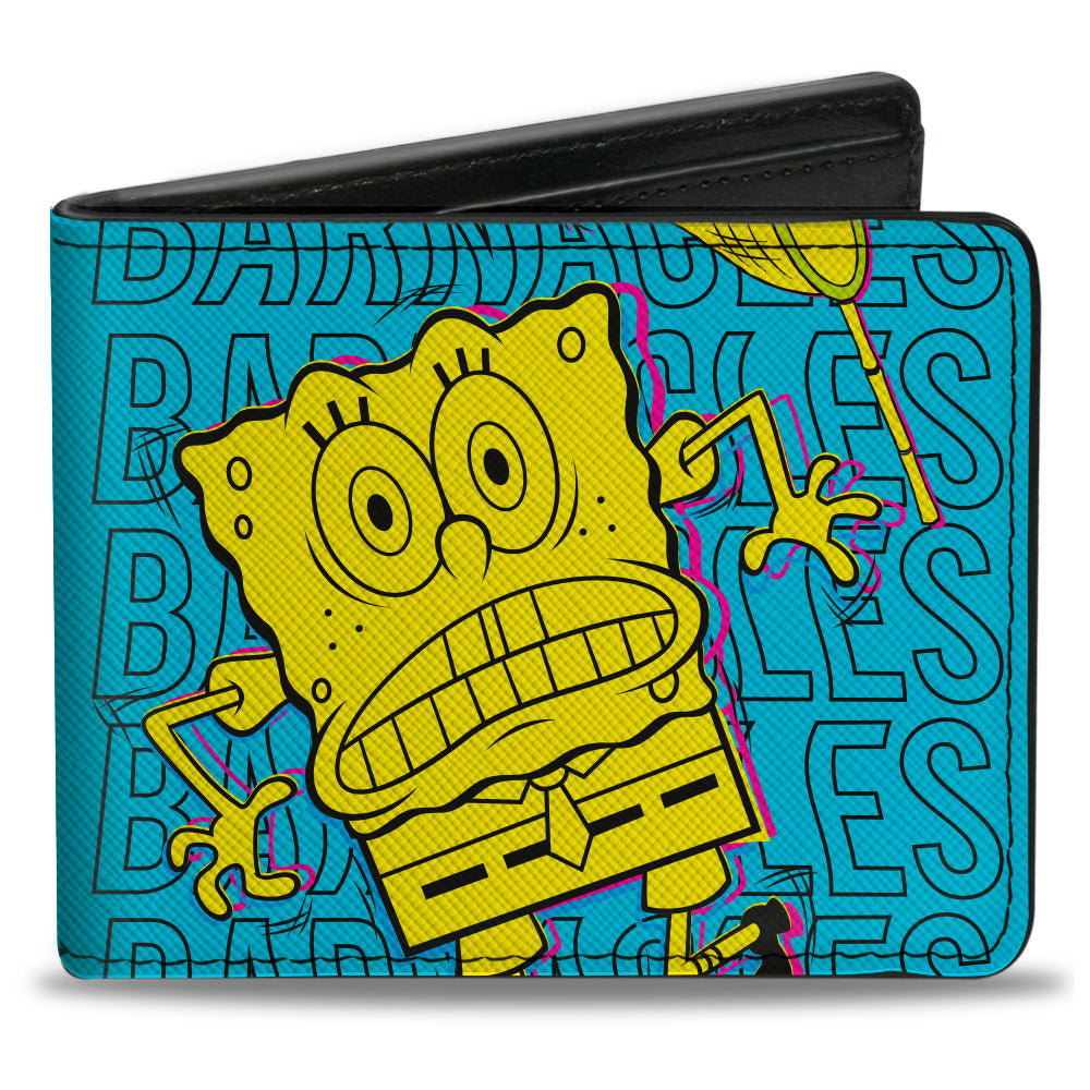 Bi-Fold Wallet - SpongeBob SquarePants BARNACLES Pose Blue