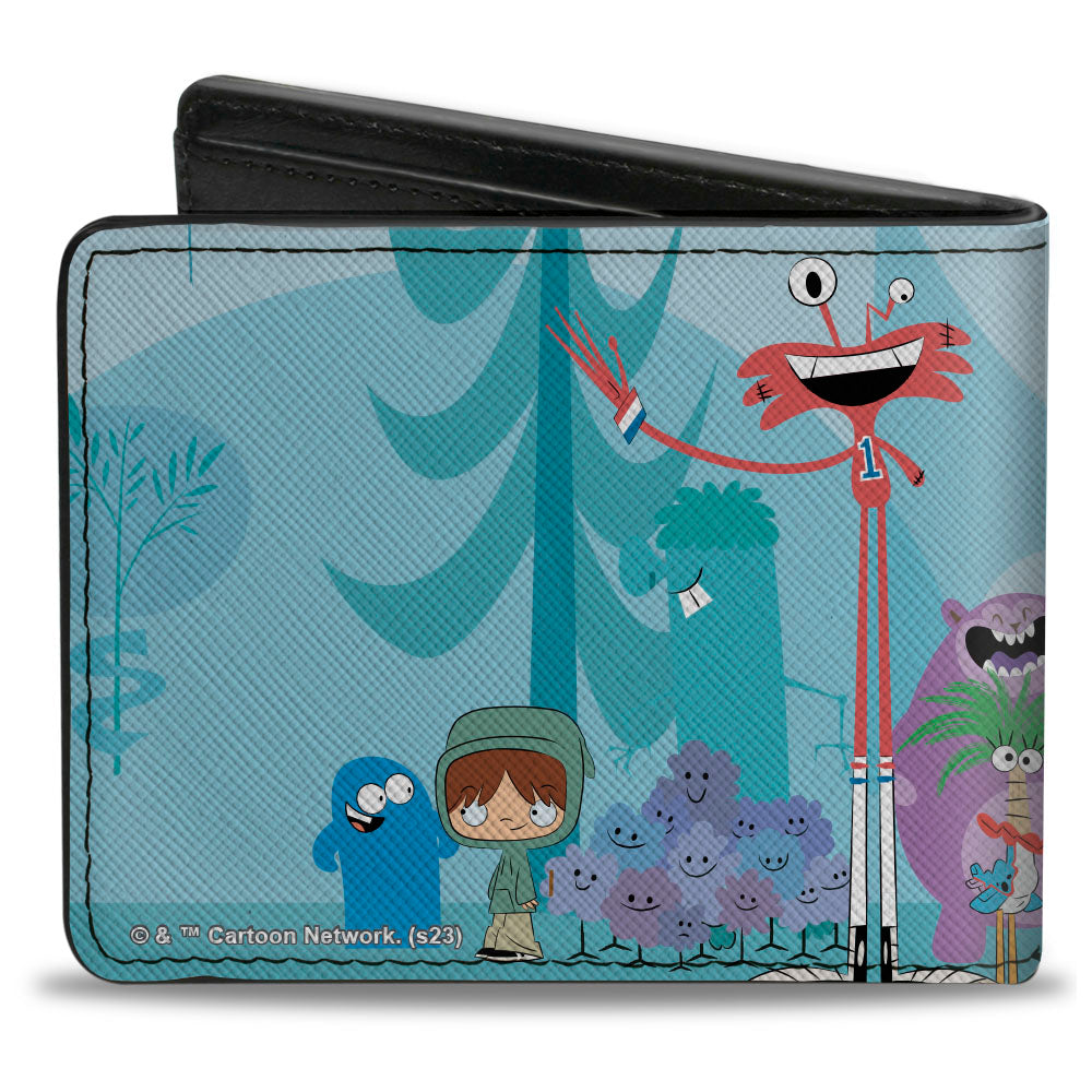 Bi-Fold Wallet - Foster&#39;s Home for Imaginary Friends Group Pose Blues