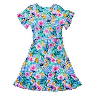 Stitch Shoppe By Loungefly - Disney Lilo and Stitch Tropical Wrap Dress *NEW RELEASE*