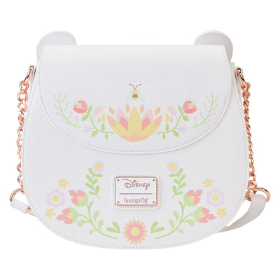 Loungefly Disney Winnie the Pooh Cosplay Folk Floral Crossbody Bag *NEW RELEASE*
