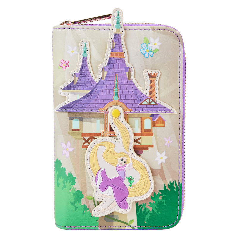 Loungefly Disney Tangled Rapunzel Swinging from Tower Ziparound Wallet *NEW RELEASE*