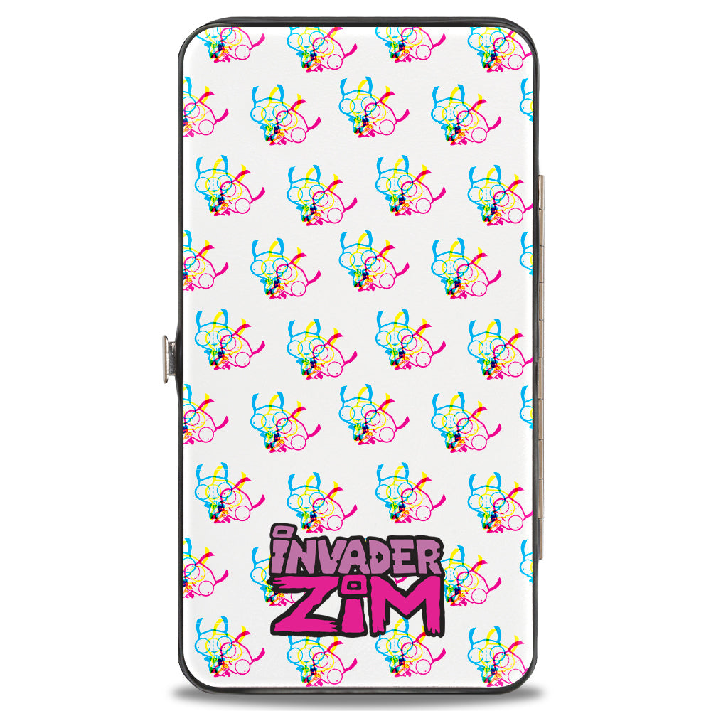 Hinged Wallet - INVADER ZIM Rule the World Pose White/Multi Color