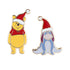 Disney Holiday Winnie the Pooh and Eeyore Micro Pin Set Collectible Trading Pin