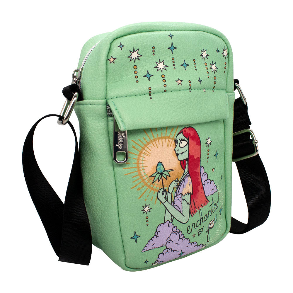Women&#39;s Crossbody Wallet - Nightmare Before Christmas Sally ENCHANTED BY YOU Pose Mint