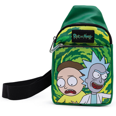 Rick and Morty Portal Sling Bag