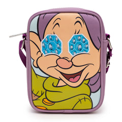 Disney Snow White and the Seven Dwarfs Dopey Cosplay Crossbody Bag w/ Lenticular Eyes