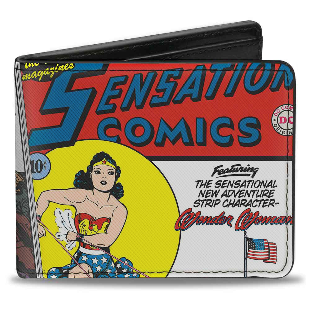 Bi-Fold Wallet - Classic Wonder Woman SENSATION COMICS #1 Cover Pose