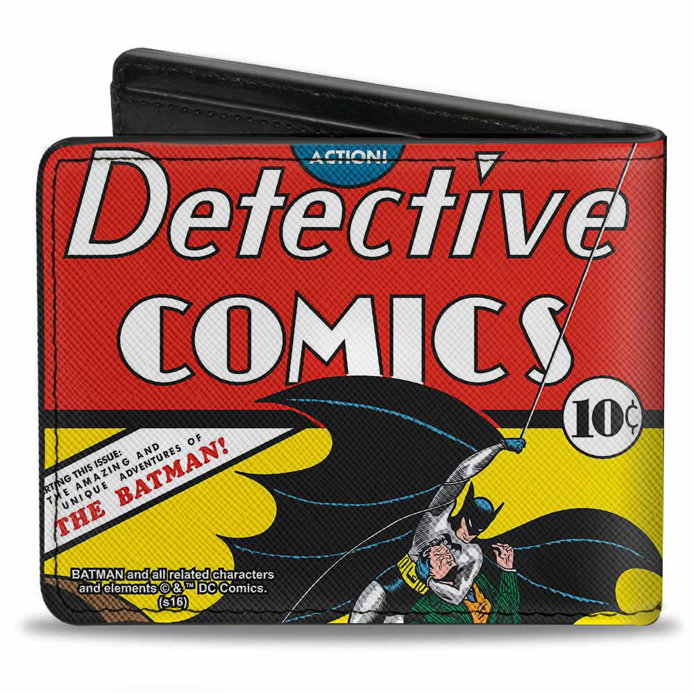 Bi-Fold Wallet - Classic DETECTIVE COMICS Issue #27 First Batman Action Cover Pose
