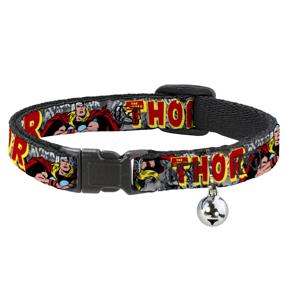 MARVEL COMICS Cat Collar Breakaway - THE MIGHTY THOR Action Poses