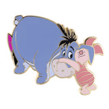 Disney Winnie the Pooh Eeyore and Piglet Jumbo Collectible Trading Pin