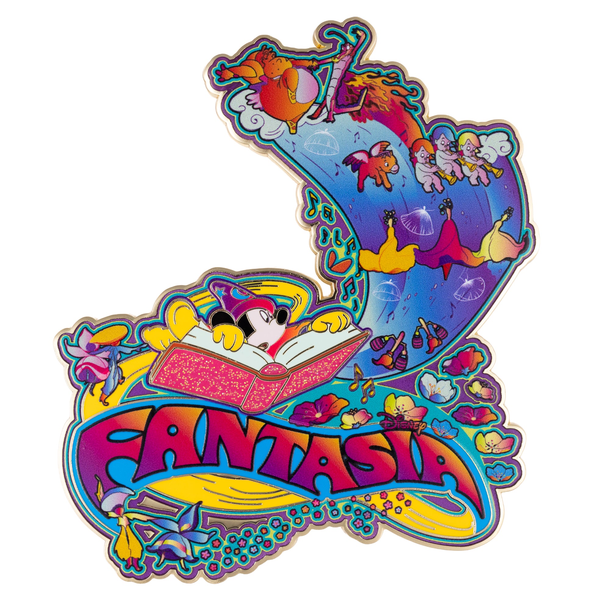 Disney Fantasia Symphony of the Sea Jumbo Collectible Pin