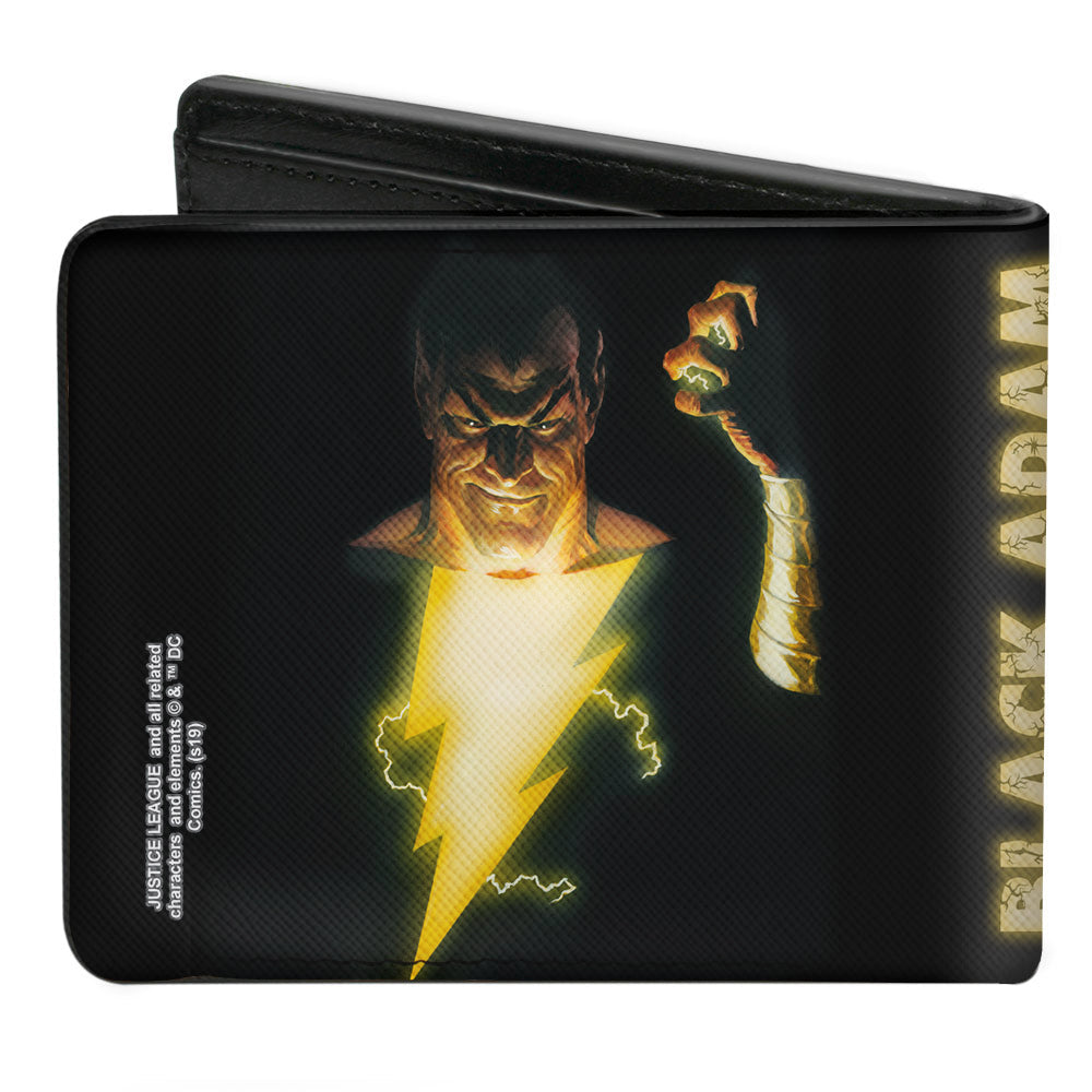 Bi-Fold Wallet - Justice Society of America Issue #23 Alex Ross BLACK ADAM Cover Pose