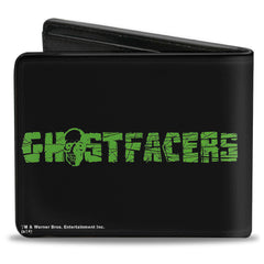 Bi-Fold Wallet - GHOSTFACERS Logo Black Green