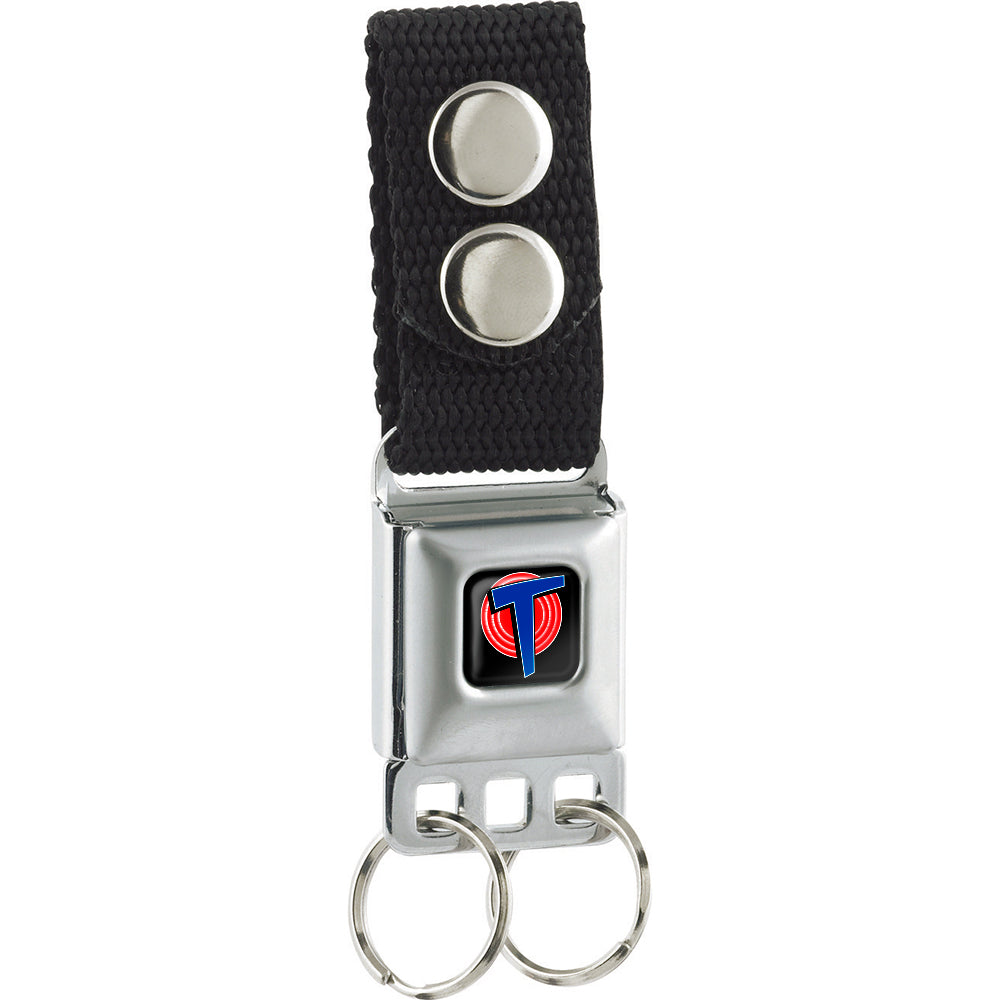 Keychain - Space Jam Tune Squad Icon Full Color Black Red Blue