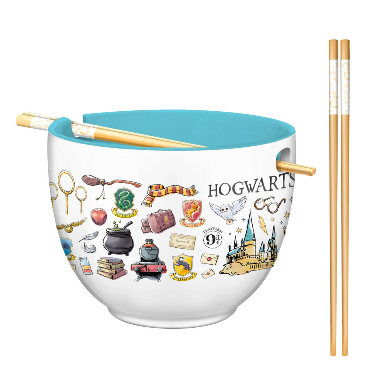 Harry Potter Ramen Bowl with Chopsticks