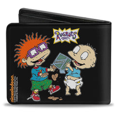 Bi-Fold Wallet - RUGRATS Chuckie & Tommy w Cookies
