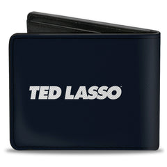 Bi-Fold Wallet - Ted Lasso THE ROY KENT EFFECT Quote + Title Logo Black White