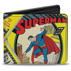 Bi-Fold Wallet - Classic SUPERMAN #1 Flying Cover Pose