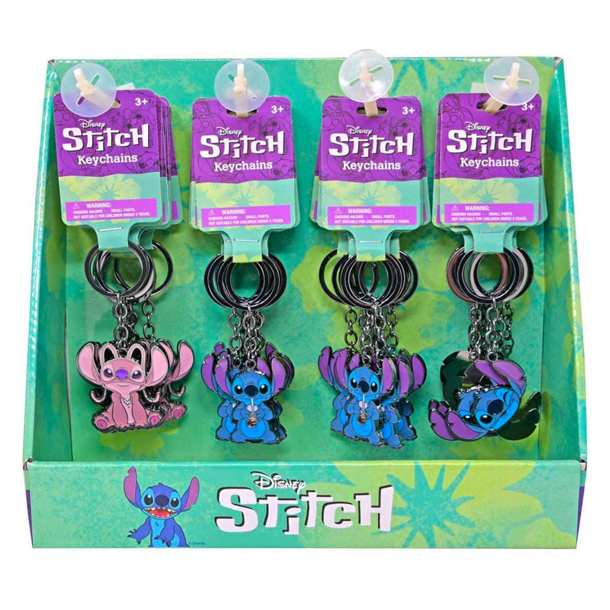 Disney Stitch Keychain - Stitch with Drink