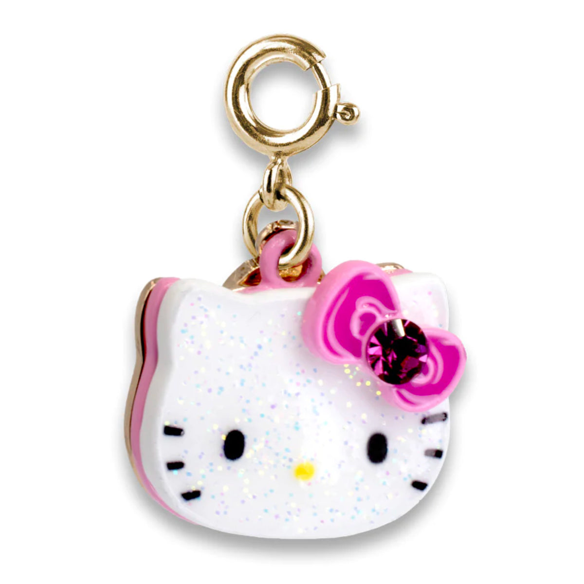 CHARM IT! - Gold Glitter Hello Kitty Charm