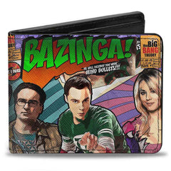 Bi-Fold Wallet - The Big Bang Theory Comic Book
