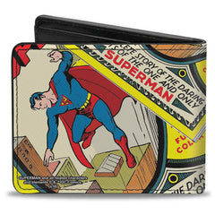 Bi-Fold Wallet - Classic SUPERMAN #1 Flying Cover Pose