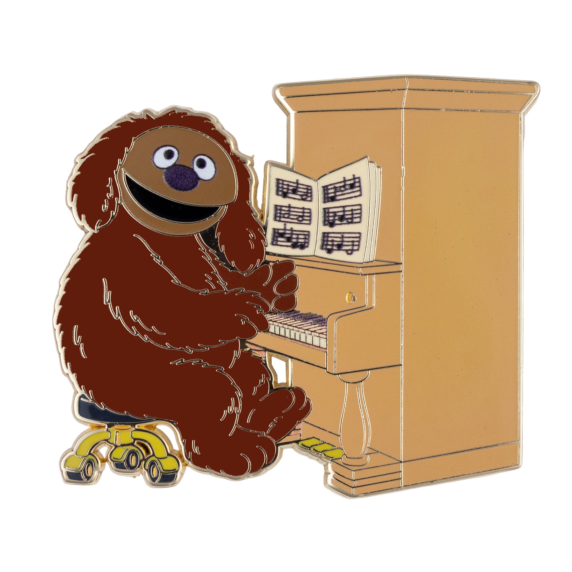 Disney The Muppets Rowlf the Dog Collectible Jumbo Trading Pin