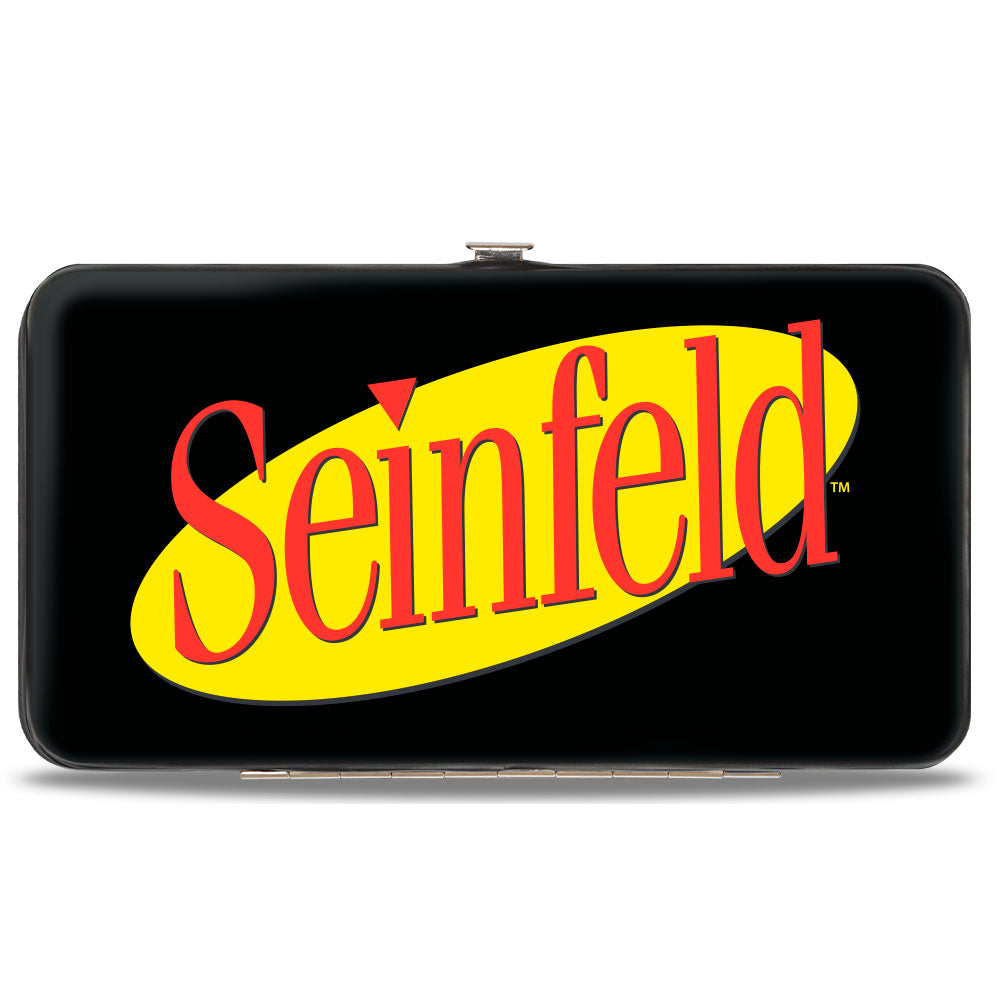 Hinged Wallet - SEINFELD Spotlight Logo Black Yellow Red