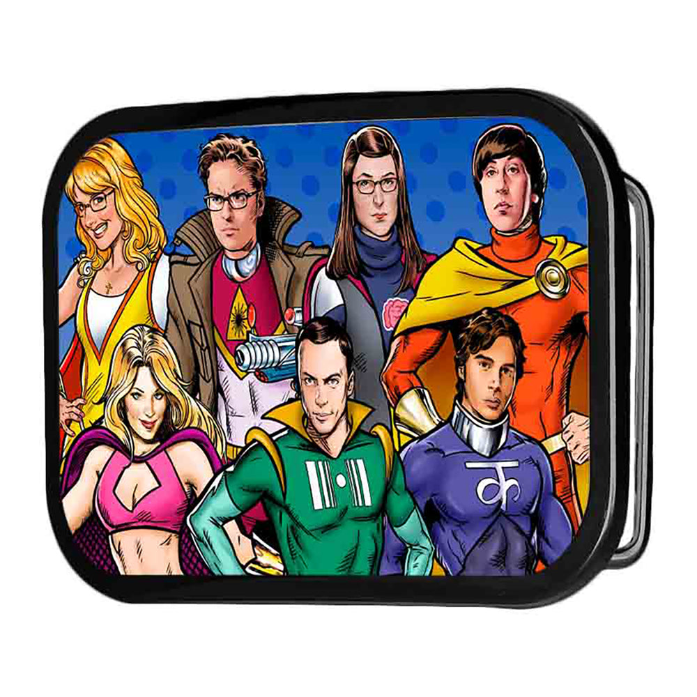 The Big Bang Theory Superhero Characters FCG - Black Rock Star Buckle
