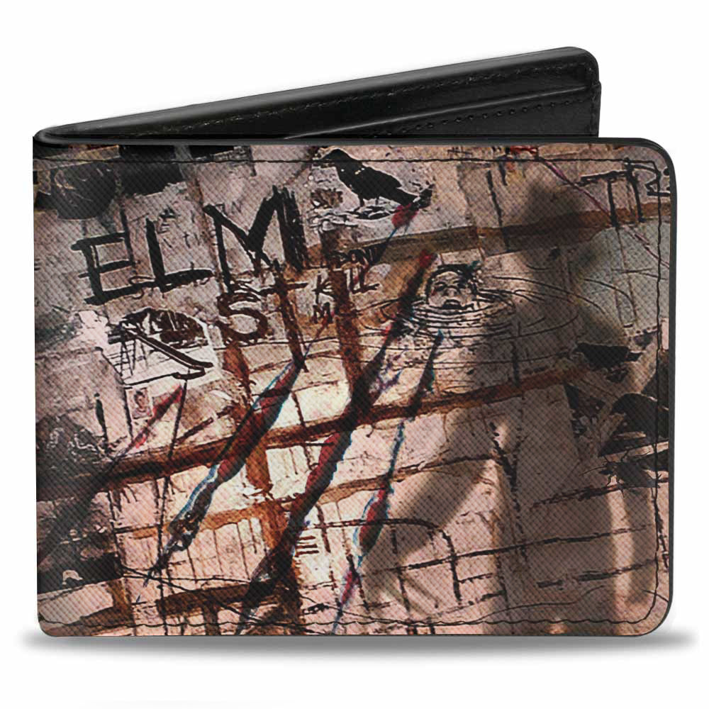 Bi-Fold Wallet - ELM ST Scratch & Scribbles Freddy Shadow