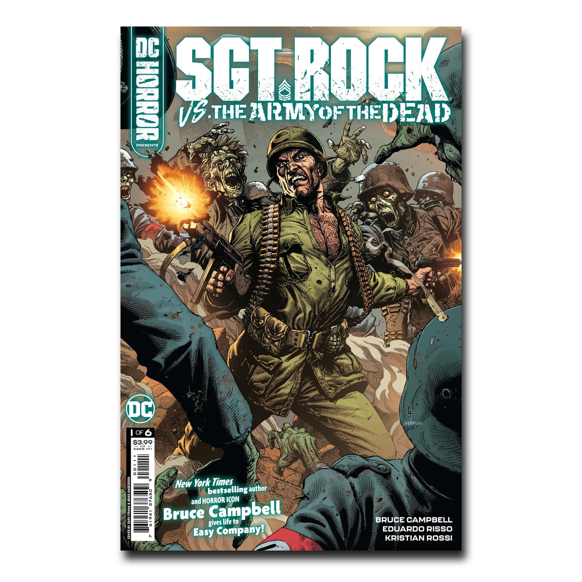 DC Horror Presents SGT Rock vs. The Army of the Dead #1 (of 6) FRANK FINALSALE