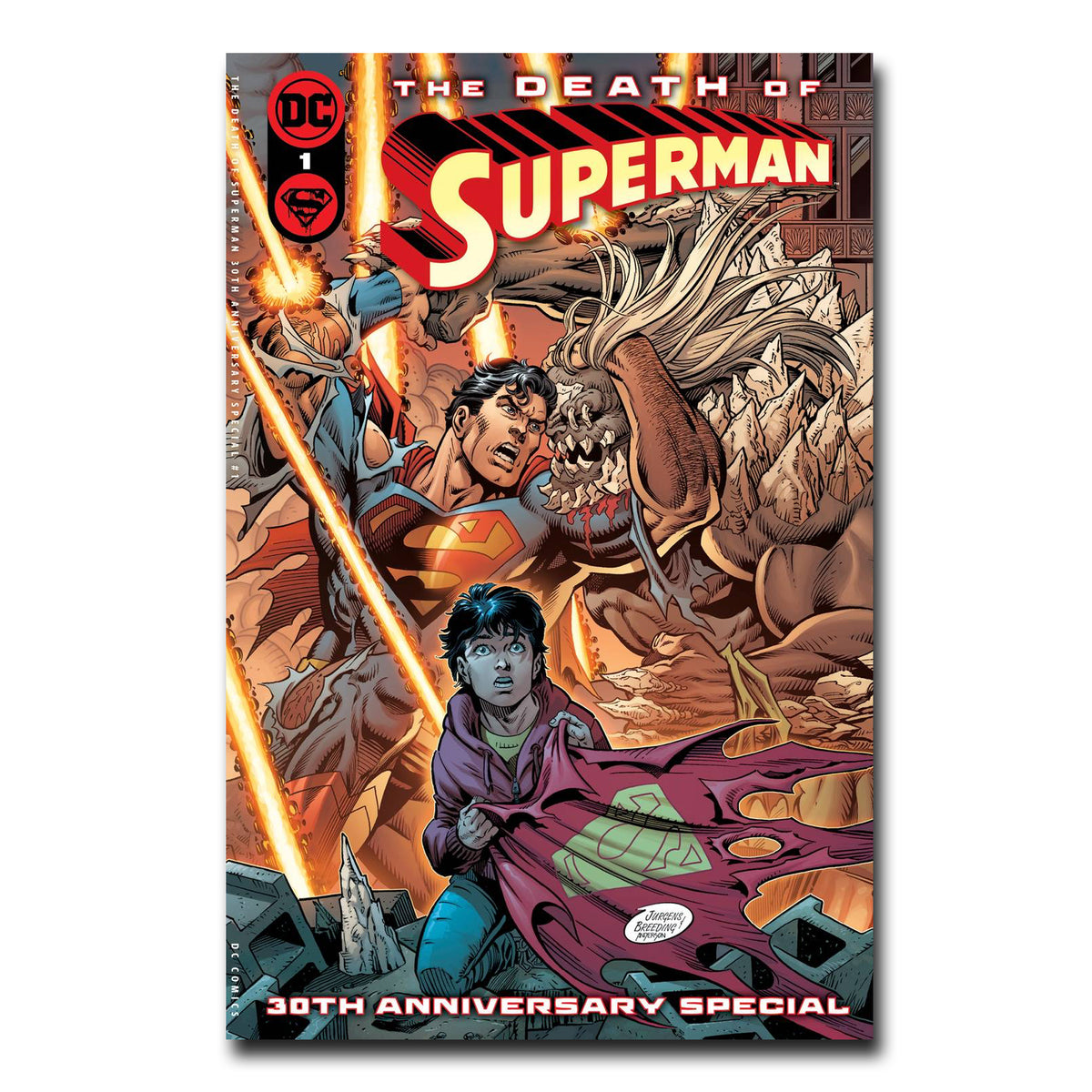 Death of Superman 30th Anniversary Special #1 (One-Shot) JURGENS &amp; BREEDING FINALSALE