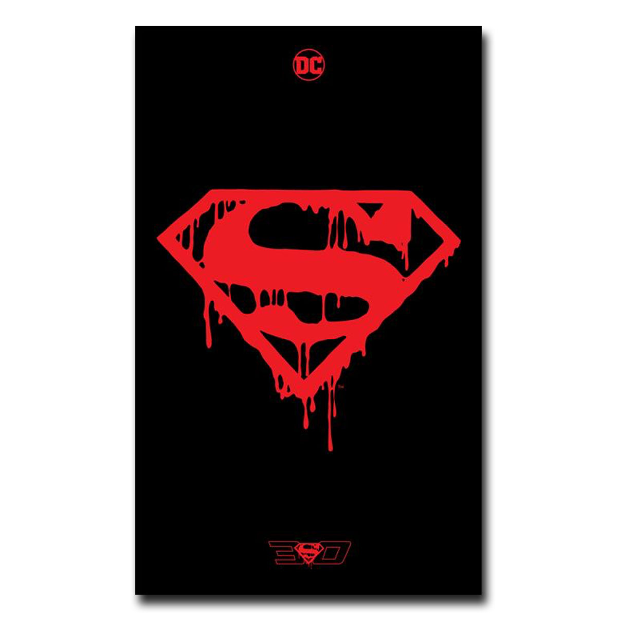 Death of Superman 30th Anniversary Special #1 (One-Shot) Cover F Memorial JURGEN &amp; BREEDING Premium Polybag Variant FINALSALE