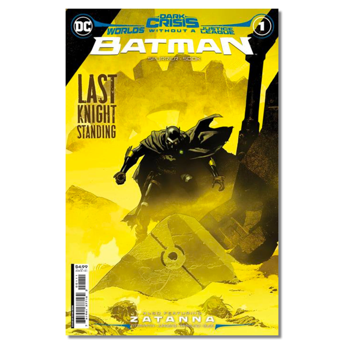 Dark Crisis Worlds Without a Justice League Batman #1 (One Shot) Cover A Ryan Sook FINALSALE