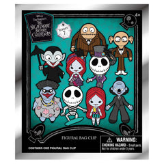 Nightmare Before Christmas Collectible 3D Bag Clip Series 7 - Mystery Bag