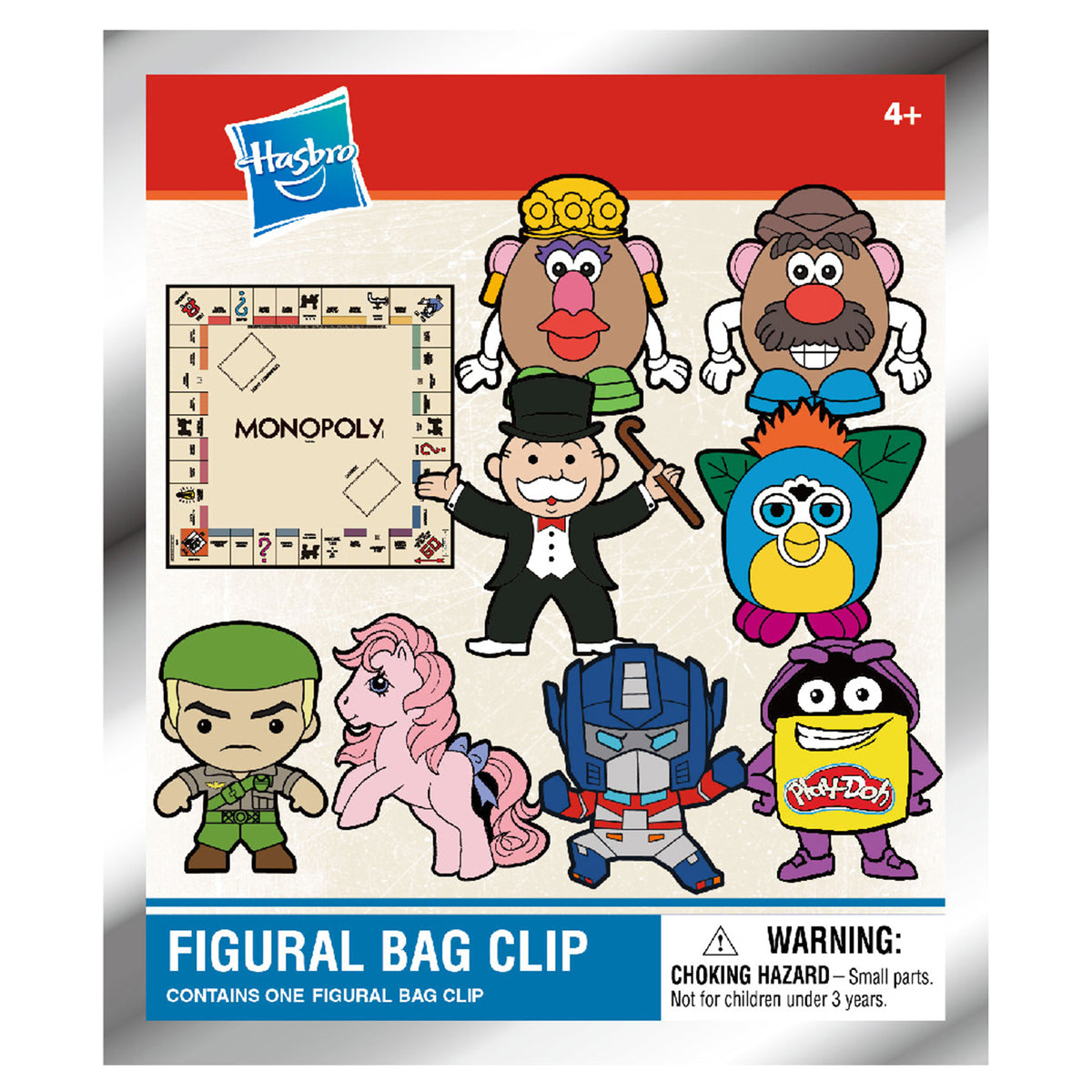 Hasbro Games Collectible 3D Bag Clip - Mystery Bag