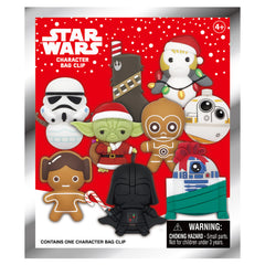 Star Wars Christmas Collectible 3D Bag Clip - Mystery Bag