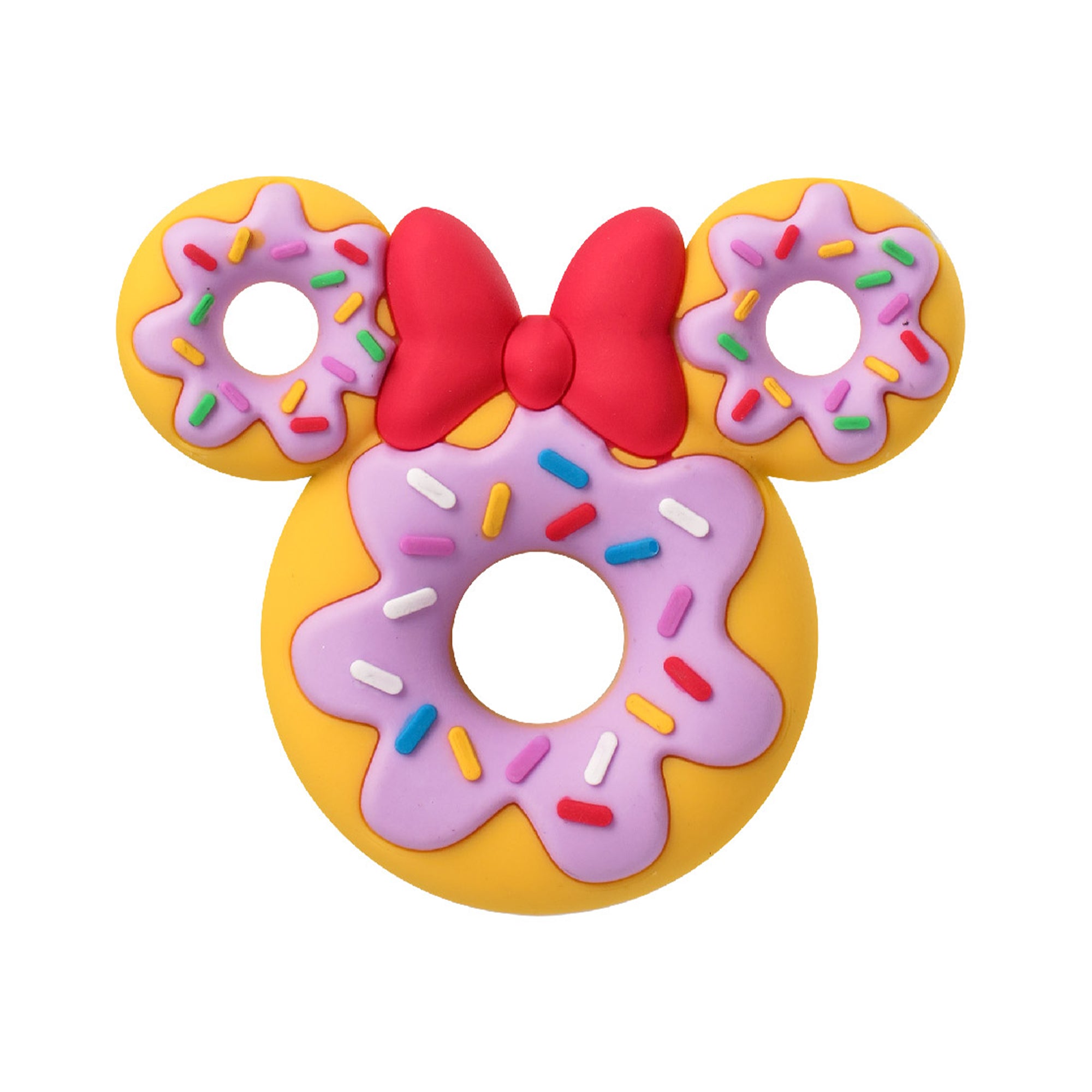 Disney Minnie Mouse Pink Donut 3D Foam Magnet