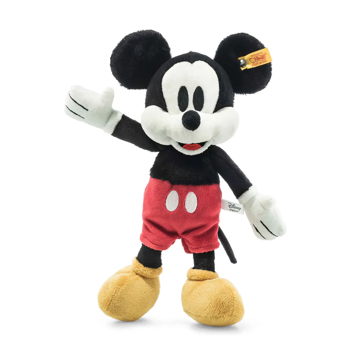 Disney Mickey Mouse 12&quot; Steiff Plush Teddy Bear