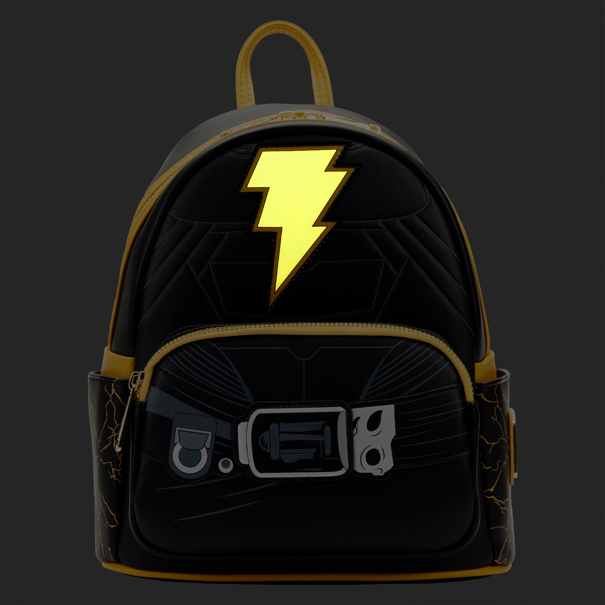 Loungefly DC Comics Black Adam Light Up Mini Backpack