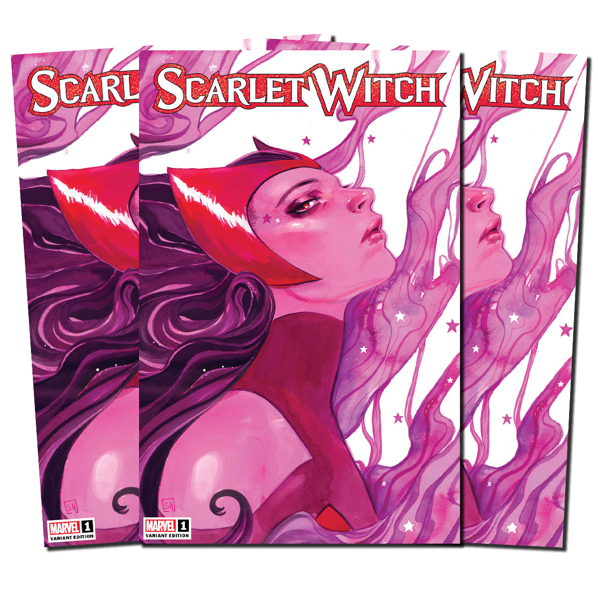 Scarlet Witch #1 Stephanie Hans Cover Limited Edition 1,500 Exclusive 3 Pack FINALSALE